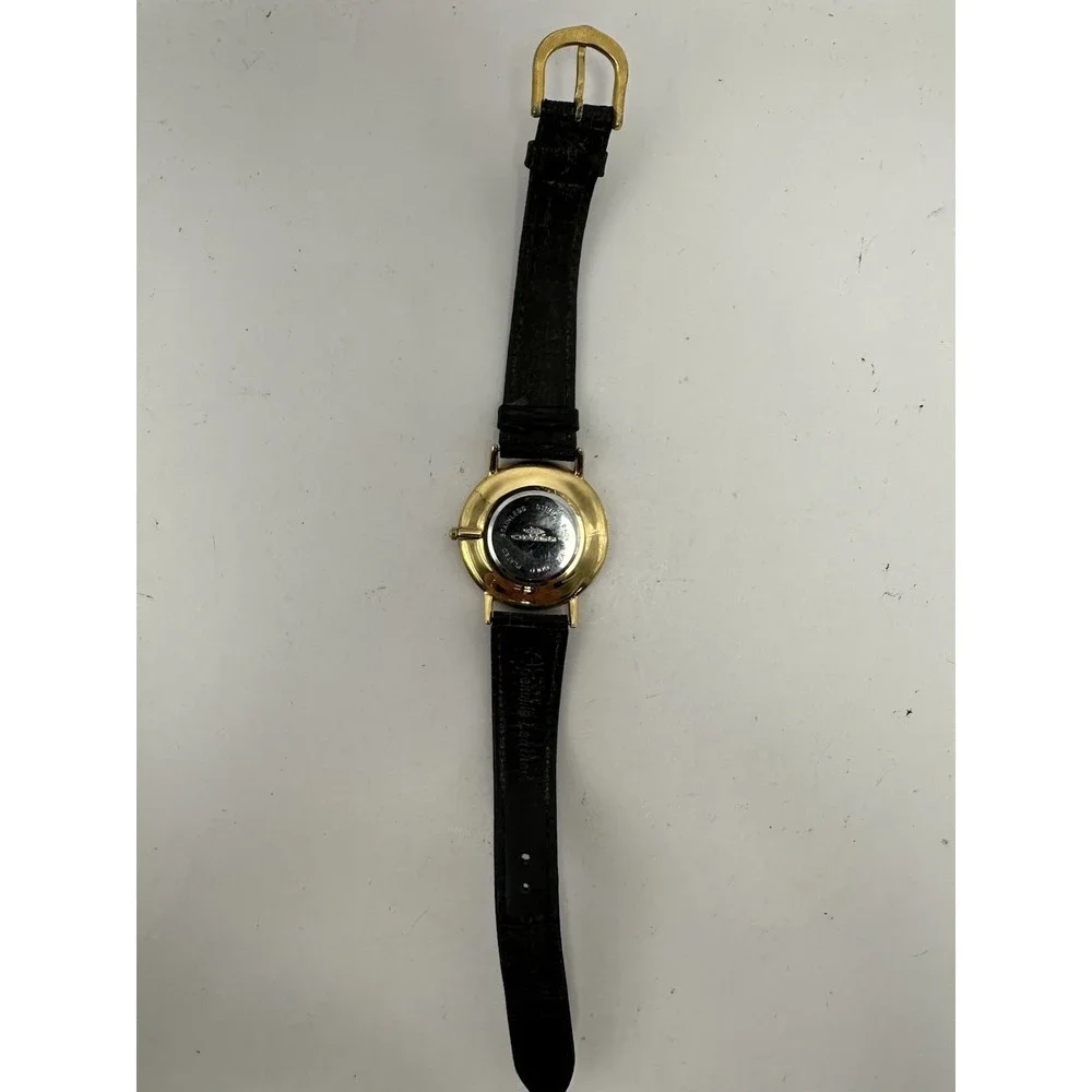 Oniss‎ New Battery 18K Gold Plated 34MM 7.5